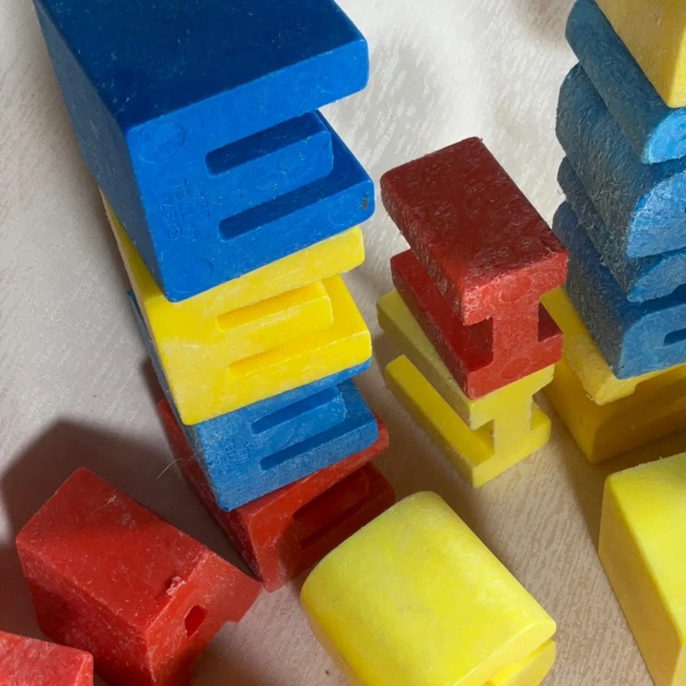 1970’s Mattel Tuff Blocks